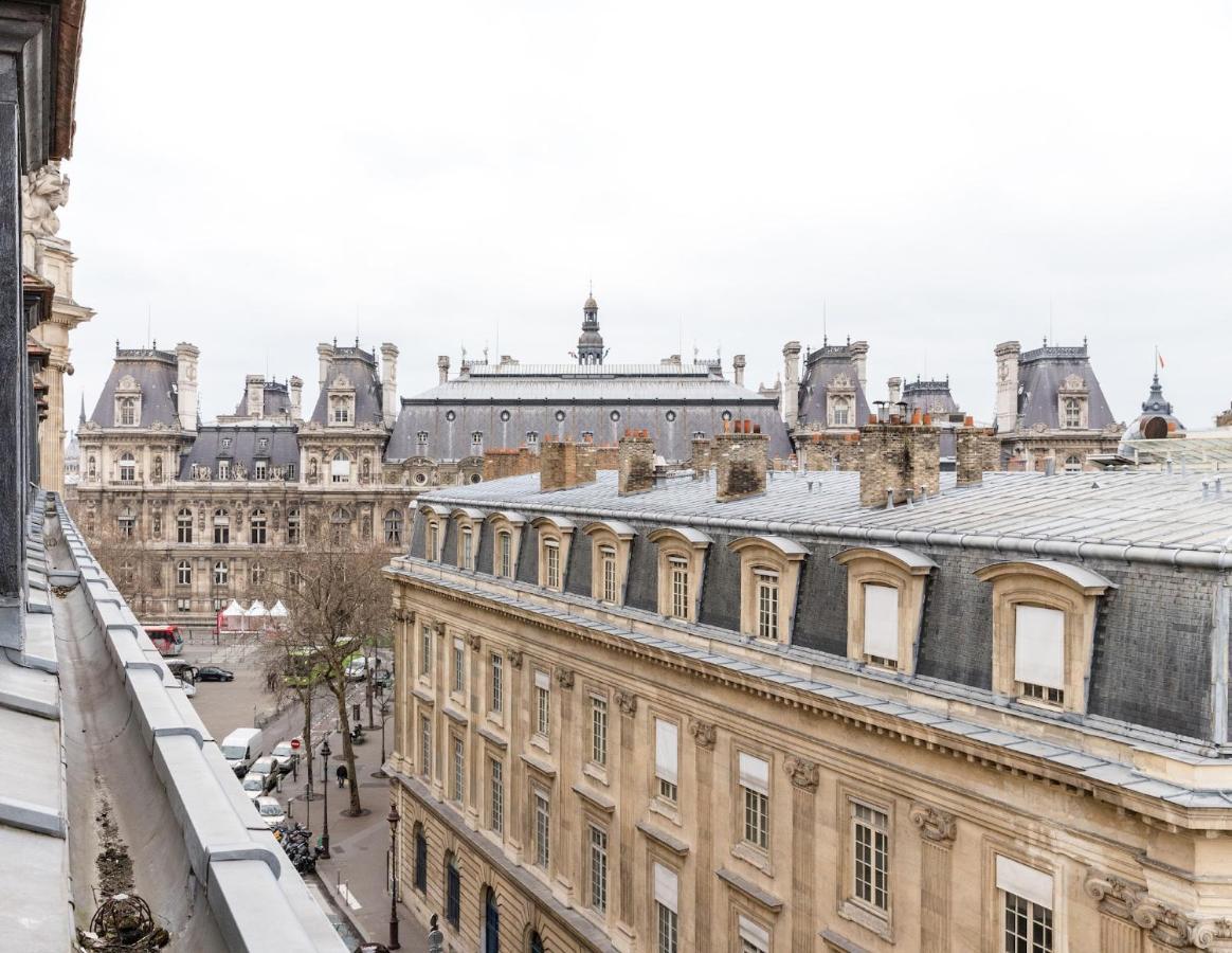 Hotel De Ville - Marais City Apartment Paris Eksteriør bilde